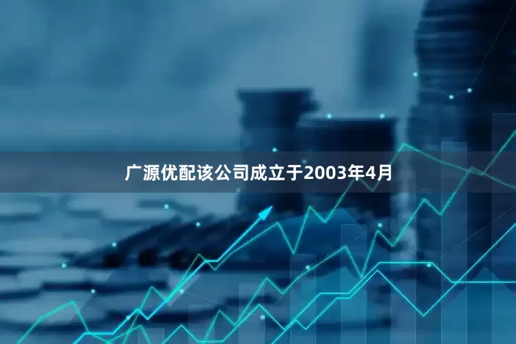 广源优配该公司成立于2003年4月