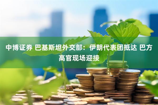 中博证券 巴基斯坦外交部：伊朗代表团抵达 巴方高官现场迎接