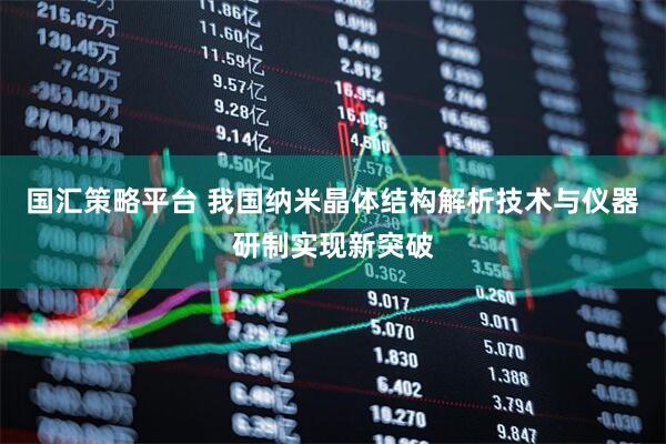 国汇策略平台 我国纳米晶体结构解析技术与仪器研制实现新突破