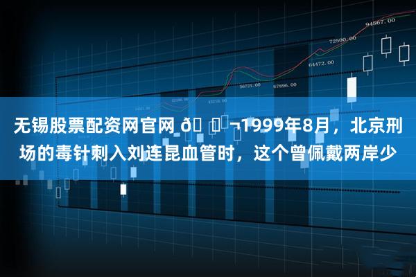 无锡股票配资网官网 🌬1999年8月，北京刑场的毒针刺入刘连昆血管时，这个曾佩戴两岸少